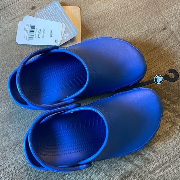 CROCS Other - Crocs Rx Relief Sea Blue M2/ W4 NWT